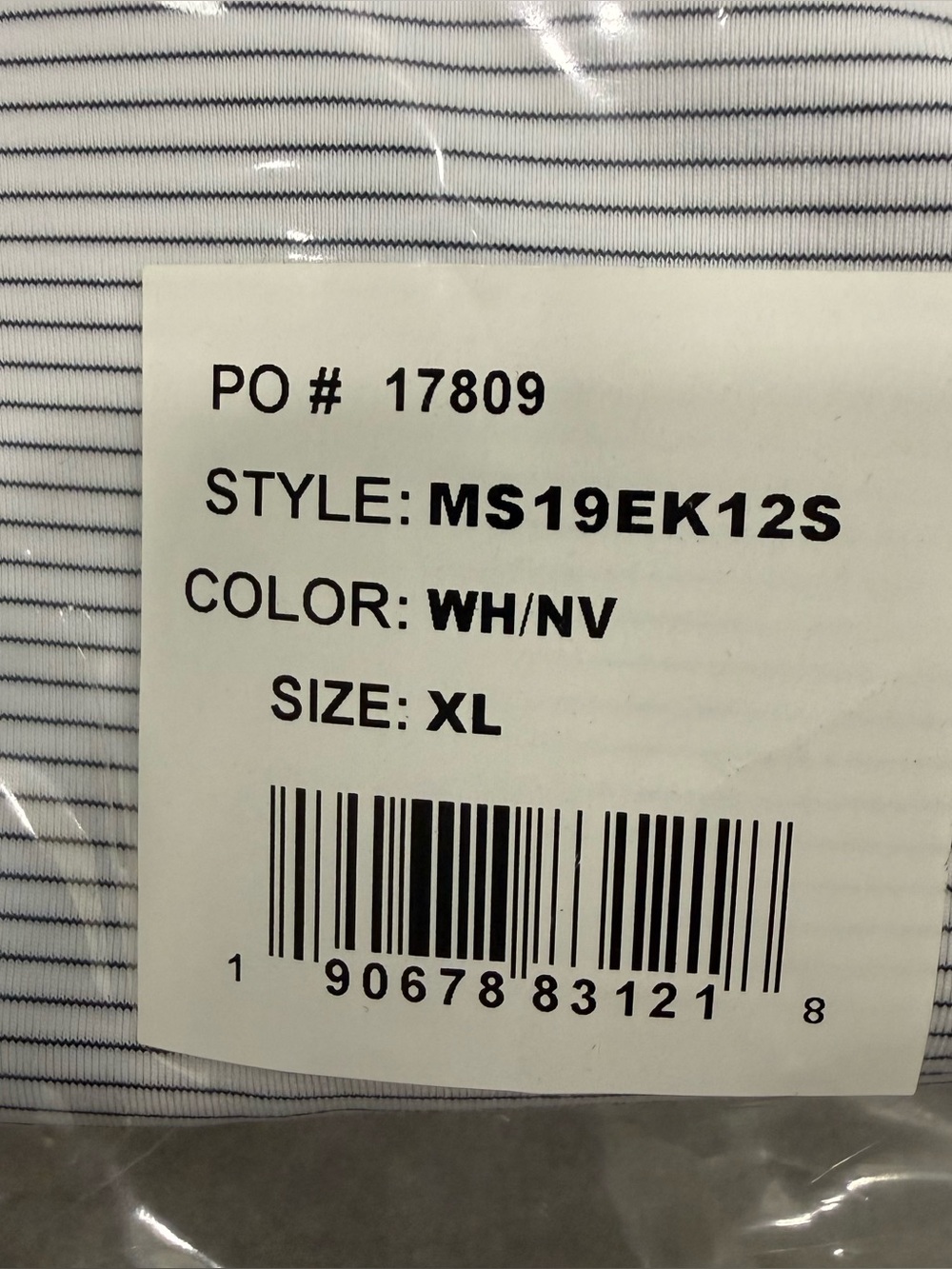 Peter Millar Navy and White Striped Polo / Peter Milar Golf Polo -Multiple Sizes - Picture 8 of 10